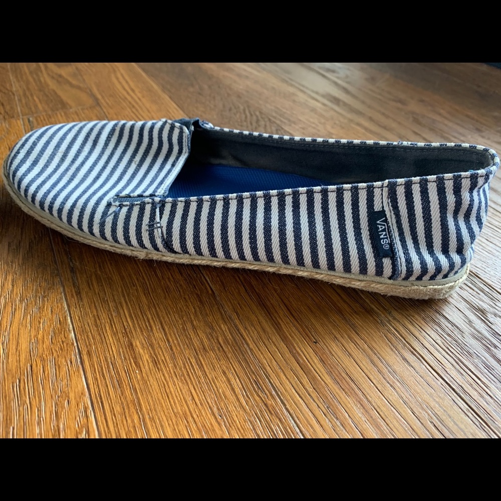 Women’s Vans Striped Slide On Espadrille